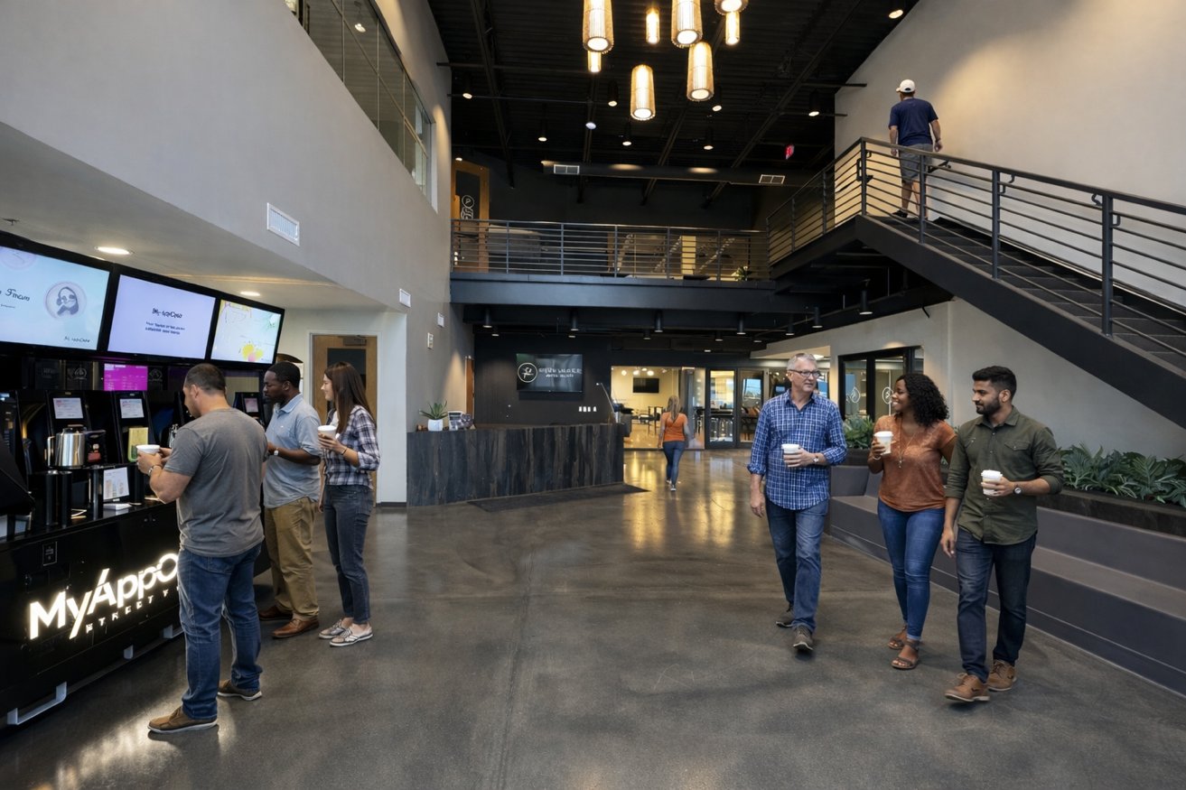 Revelance community lobby Mason Ohio
