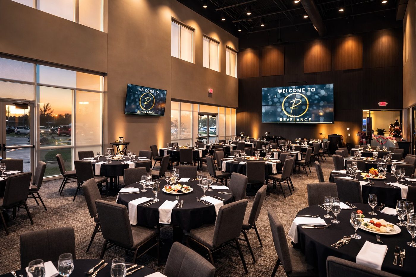 Revel Room event venue at Revelance, Mason Ohio